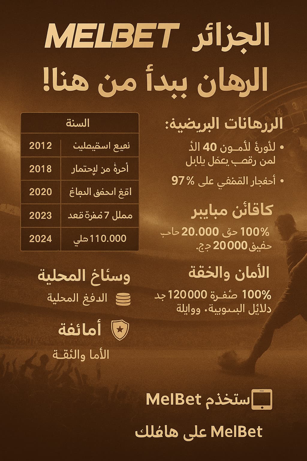 MelBet الجزائر
