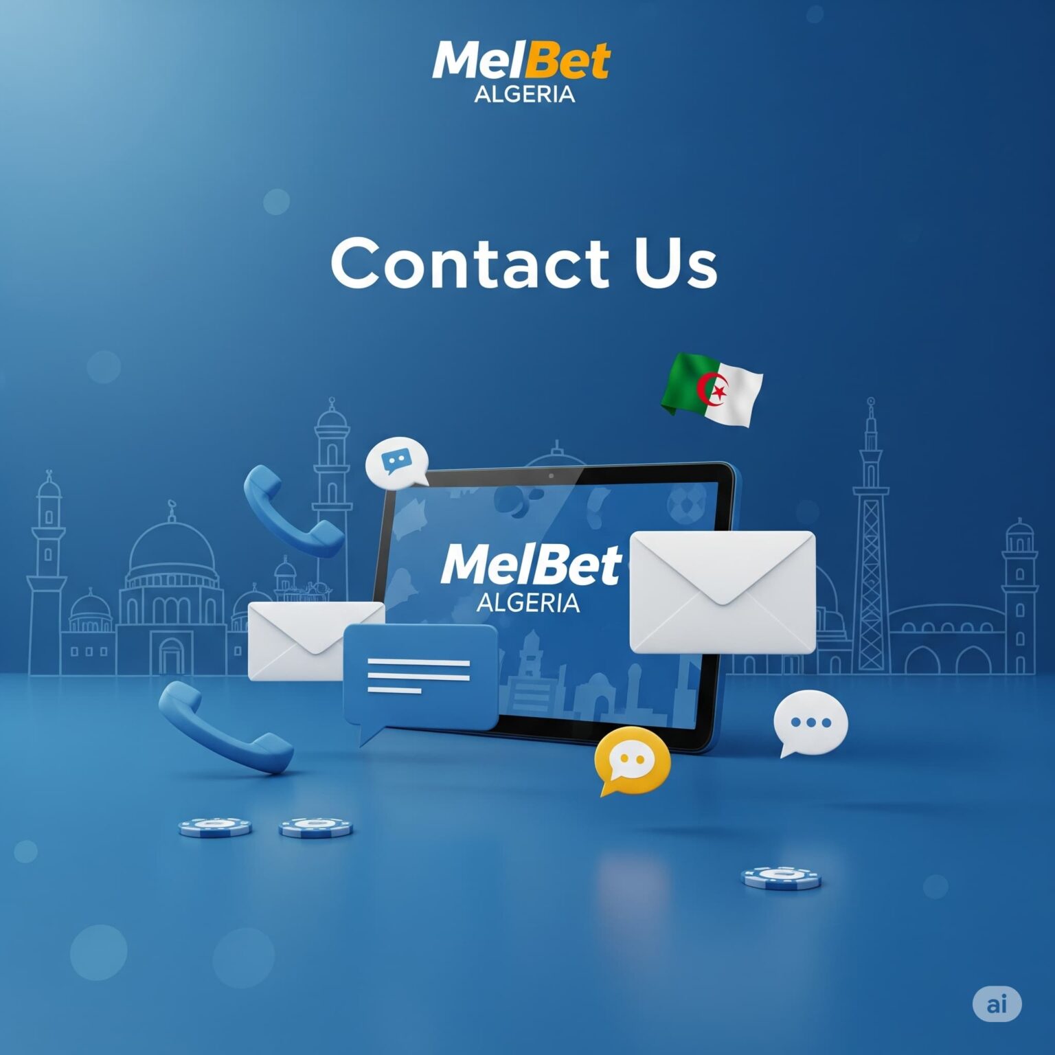 اتصل بنا – MelBet الجزائر